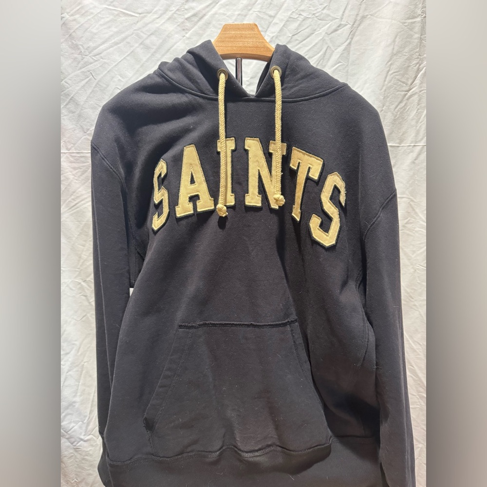 NFL New Orleans Saints Men’s size L Hoodie 47 Brand Vintage Look